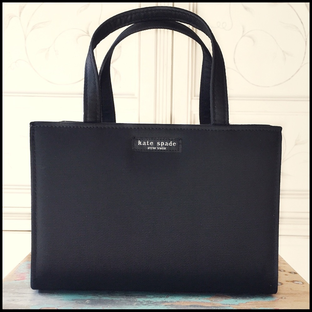 RARE KATE SPADE Classic Black Hand Bag/Purse!
